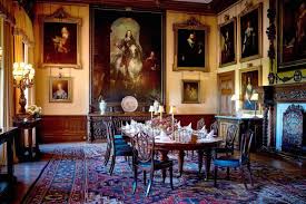 The lighting in this room is adjustable to create different moods with most of the lighting by the clever ray storey. Downton Abbey Dining Room Celebrity Gossip And Movie News