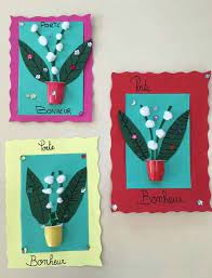 Porte Bonheur Pour Le 1er Mai Kindergarten Sunday School Crafts Kindergarten Crafts School Crafts Sunday School Crafts