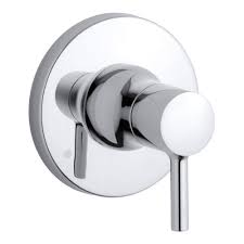 To summon steam, you simply hit the digital controls in the shower stall. Kohler Toobi 1 Handle Transfer Valve Trim Kit In Polished Chrome Valve Not Included K T8984 4 Cp The Home Depot