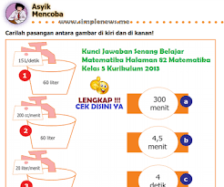 Kunci jawaban tema 6 kelas 5 halaman 107 hingga 12 pembelajaran 4. Lengkap Kunci Jawaban Senang Belajar Matematika Halaman 138 Matematika Kelas 5 Kurikulum 2013 Simple News Kunci Jawaban Lengkap Terbaru