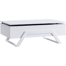 Some assembly required upon arrival, but the only tool needed is a screwdriver. Southern Enterprises Lyra Lift Top Coffee Table In Fresh White Ck8530