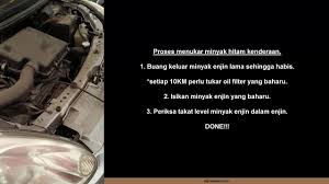 Pakailah minyak zaitun setiap malam sebelum tidur di wajah untuk wanita yang menggunakan kontrasepsi suntik dan mengalami flek hitam pastinya ingin tahu apa saja cara menghilangkan flek hitam akibat. Cara Tukar Minyak Enjin Minyak Hitam Perodua Myvi Youtube