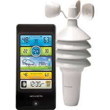 Acurite 01604 Wireless Color Weather Center With Wind