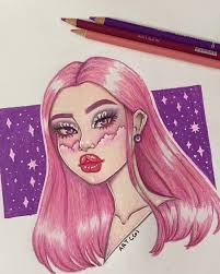 Chloe On Instagram Tutorials Are On My Patreon Link In Bio Products Used Artezaofficial Profes Drawings Of Friends Drawing Tutorial Art