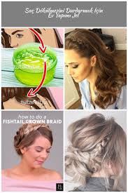 Sac Dokulmesini Durduran Tarif Crown Braids Sac Dokulmesini Durdurmak Icin Ev Yapimi Jel 4x4 Trucks Hair Hair Styles
