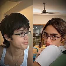 magkamuka na sila hahaha🧡 #kyleecharri #andreabrillantes #kyledrea #fyp  #fypppp #seniorhigh