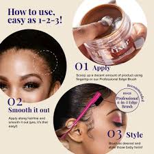 Amazon.com : Red by Kiss Edge Fixer 24 Hour Maximum Hold Edge Wax No  Flaking Biotin B7 Infused Hair Gel 1.01 fl.oz : Beauty & Personal Care