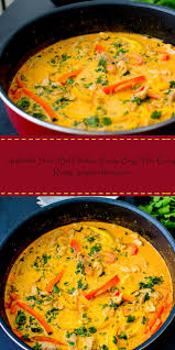 Thai Red Chicken Curry Easy Thai Curry Recipe Pooja S Cookery Recipe Curry Recipes Easy Chicken Curry Thai Curry Recipes