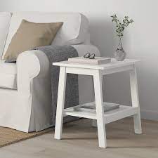 Keep it besides your recliner in your room or at the end sofa in the living room for easy reach and comfort. Lunnarp Side Table White 21 5 8x17 3 4 Ikea In 2021 White Side Tables Ikea Side Table Living Room Table