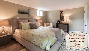 So bring in a wardrobe and install open shelves and hanging racks for storing varied things. Small Basement Remodel Ideas To Maximize Space Master S Design Build