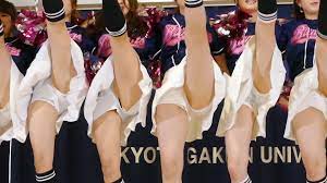 名門女子大チアダンスサークルのハイキックパンチラ！│チラリ部