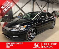 Get 2015 honda accord values, consumer reviews, safety ratings, and find cars for sale near you. Thetford Honda Pre Owned 2017 Honda Accord Sedan Sport Toit Ouvrant Attache Remorque Mags 19p For Sale In Thetford Mines
