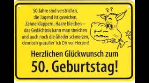 Wir Wunschen Dir Alles Alles Gute Zum 50 Geburtstag Gruss Von Matthias Youtube