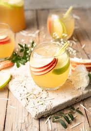 Top with a dollop of whipped cream and a pinch of cinnamon. Apple Pie Drink Apple Cider Punch The Cookie Rookie