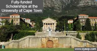 University of cape town is ranked #103 in best global universities. Fully Funded Scholarships At The University Of Cape Town Oya Opportunities