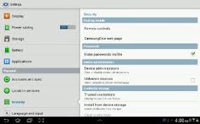 Refer to the image below and click on the unlock icon to unlock your device. How To Use Security Settings On Samsung Galaxy Tab 2 Prime Inspiration