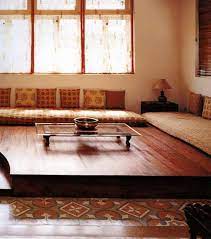 25 Comfortable Living Room Seating Ideas Without Sofa Living Room Seating Ideas Without Sofa Indian Living Rooms Living Room Seating
