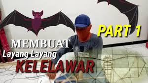 Seni rupa 2 dimensi pengertian unsur teknik contoh gambar untuk pembahasan kali ini kami akan. Membuat Layang Layang Kelelawar Part 1 Youtube