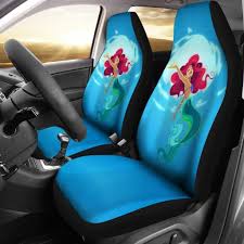 Disney The Little Mermaid Ariel Cartoon Car Seat Covers T0105 In 2020 Car Seats Carseat Cover Baby Car Seats