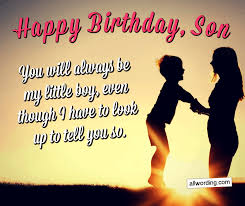 The pride of the family. Happy Birthday Son 50 Birthday Wishes For Your Boy Allwording Com