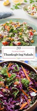 Check out our recipes for thanksgiving side dishes. 30 Fresh And Vibrant Salads For Thanksgiving Thanksgiving Side Dishes Healthy Thanksgiving Side Dishes Thanksgiving Salad