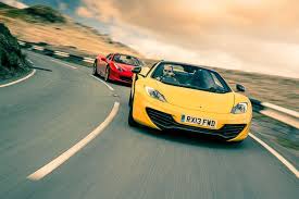 Ferrari 458 spider vs 458 italia. Mclaren 12c Spider Vs Ferrari 458 Spider 2013 Car Giant Test Car Magazine