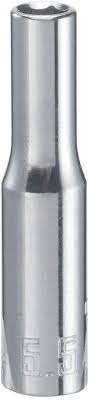 Craftsman Deep Socket Metric 1 4 Inch Drive 4mm 6 Point Cmmt44401 Amazon Com