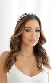 Double Row Pearl Headband Wedding Headband Bridal Headband Bridesmaid  Headband Wedding Guests Headband Events Headband