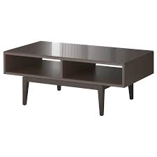 Ikea Regissor Coffee Table Brown Glass The Table Top In Tempered Glass Is Stain Resistant And Easy To Ikea Coffee Table Wooden Coffee Table Coffee Table