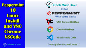 To install peppermint os on your system, you need 1gb of ram and at least 4gb of available disk space. Peppermint 10 Vnc Geekmusthave