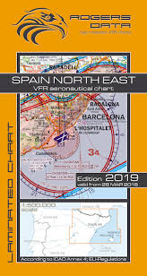 Vfr Aeronautical Chart Spain North East 2019 Rogers Data Rogers Esp Ne