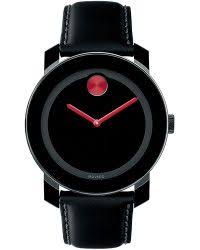Black And Red Mens Watch Watches Shop Men S Watches Lyst Black Leather Strap Brown Leather Strap Watch Leather
