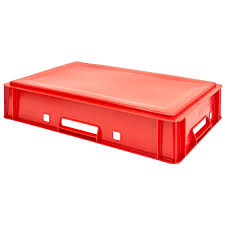 Stackable bin, stacking crate, storage bin. 12x Euro Stacking Heavy Duty Plastic Storage Containers Euro Stacking Containers Box Boxes Industrial Crate Kingpower Ceres Webshop