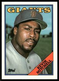 1988 Topps #497 Kevin Mitchell