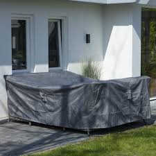 Merxx abdeckplane garten für lounge gartenmöbel relaxinsel gartenstühle sessel grün; Mobel Madison Gartenmobel Abdeckung 235x235x70cm Grau Schutzhulle Abdeckplane Lounge Garten Terrasse Anakui Com