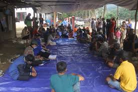 Sketsa gambar bencana alam banjir sobsketsa via sobsketsa.blogspot.com. Hutan Adat Rusak Bencana Melanda