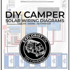Palomino truck camper wiring diagram. Diy Solar Wiring Diagrams For Campers Vans Rvs Explorist Life