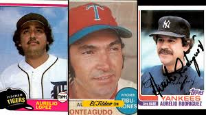 AURELIO RODRIGUEZ YANKEES VS DODGERS 24 OCTUBRE 1981