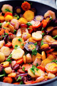Sauteed Brown Butter Garlic Rainbow Carrots Carrot Recipes Rainbow Carrot Recipes Thanksgiving Side Dishes