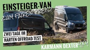 By allard van der beek and vincent hildebrandt. Allrad Van Fur Einsteiger Karmann Dexter 570 4x4 Extrem Fahrzeugtest Youtube