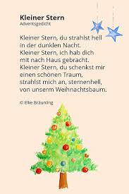 Kleiner Stern Basteln Weihnachten Gedicht Weihnachten Und Kindergarten Weihnachten