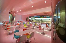 Sweet Chill City Center Las Vegas Cafe Interior Commercial Design School Cafeteria