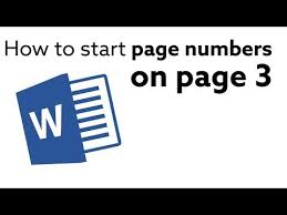 See full list on datanumen.com Microsoft Word How To Start Page Numbers On Page 3 Youtube