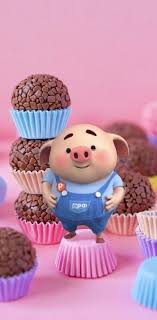 Pin de Rosny Malada em pig P | Porcos fofos, Papel de parede de ...