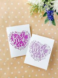 Mother's day is a day dedicated to motherhood and is celebrated in different ways across the world. Best Mom Ever Papercut Mother S Day Card Ting And Things