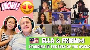 C#m g#m tiba masa kau melangkah gagah f#m c#m b f# bersemangat ke arah matlamat sedaya upaya a engkau terunggul. Ella Friends Remix Standing In The Eyes Of The World For July 4th 2020 Us Embassy Kl Presents Youtube