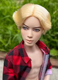 Ooak Barbie Doll Ken Doll