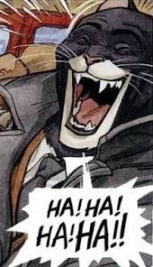 Black Cat Laughs At You Reaction Images Know Your Meme A free cat cartoon image of a laughing black cat character. black cat laughs at you reaction