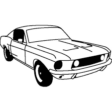 Colorless and color samples for adult antistress coloring book cover. 35 Car Mustang Coloring Pages Ideas Coloring Pages Mustang Cars Coloring Pages