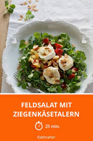 Feldsalat Mit Ziegenkasetalern Rezept Feldsalat Salat Rezepte